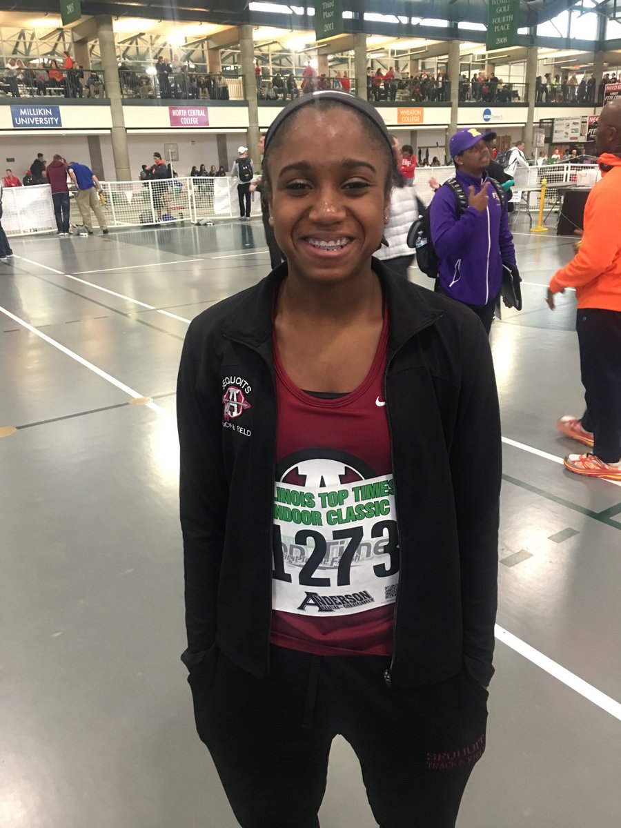 oslage's tweet image. Getting ready to start the 3A High Jump! Let's go #MadHops