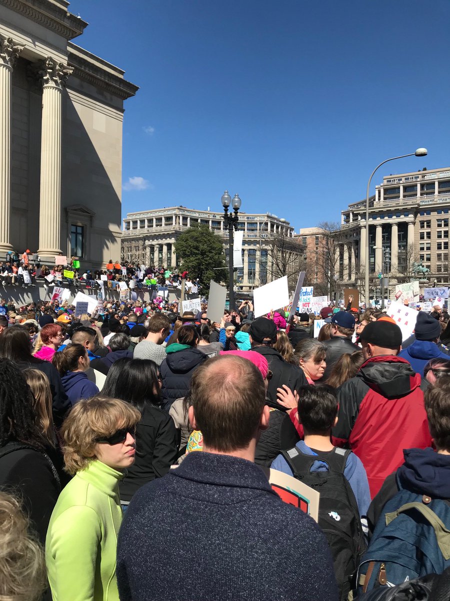 JamesLTaylorJr's tweet photo. March for our kids. Unbelievable turnout https://t.co/AlBCM624RV