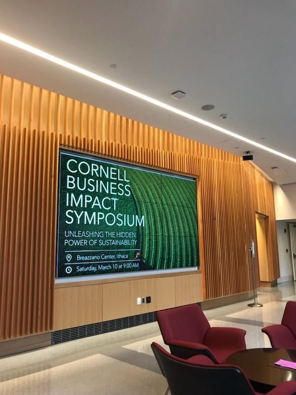 CornellMBA's tweet photo. Read all about the 2018 #CornellBusiness Impact Symposium→https://t.co/JxTWkQwd3N
@CU_Chronicle @CUSD @Cornell_SEA @CornellECO @CornellSGE https://t.co/BfLBISNibm