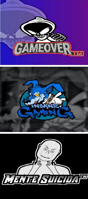 GRUPO C

@gameOver_Teamco
<a href="/InsaneGamingAR_/">Insane Gaming</a> 
@MenteSuicidatm