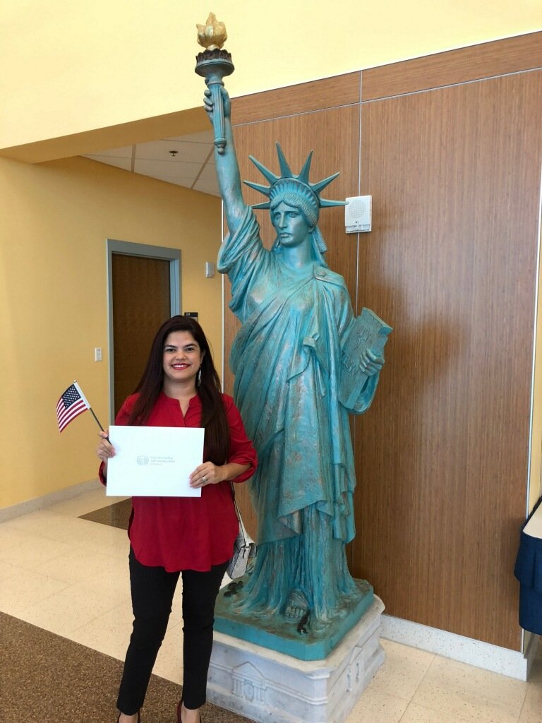 Cam_362's tweet photo. Congratulations to our 207❤DH Juana she became an american citizen today.💕 https://t.co/7m8IfREsYb