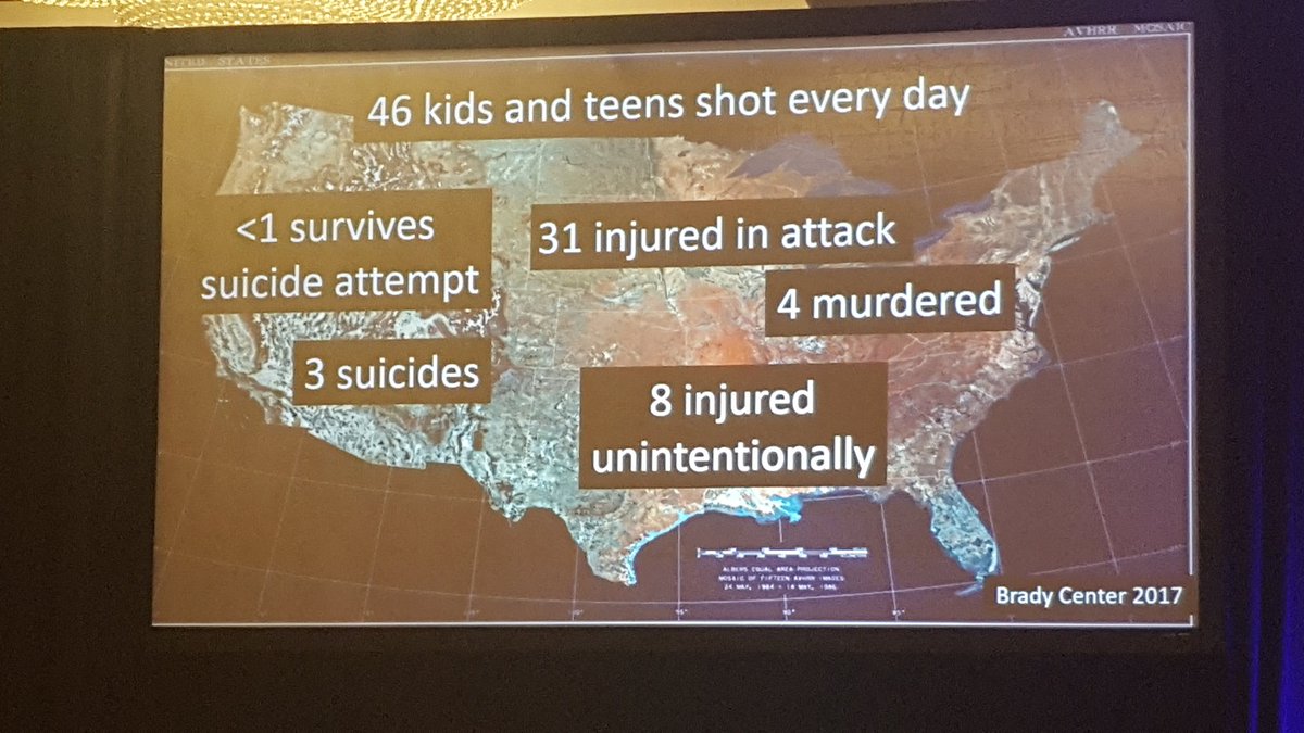 doctorglusman's tweet photo. This is why we marched today. 46 kids are shot every day in the US. #MarchForOurLives #NotOneMore @AmerAcadPeds https://t.co/xWYT9yoIrc