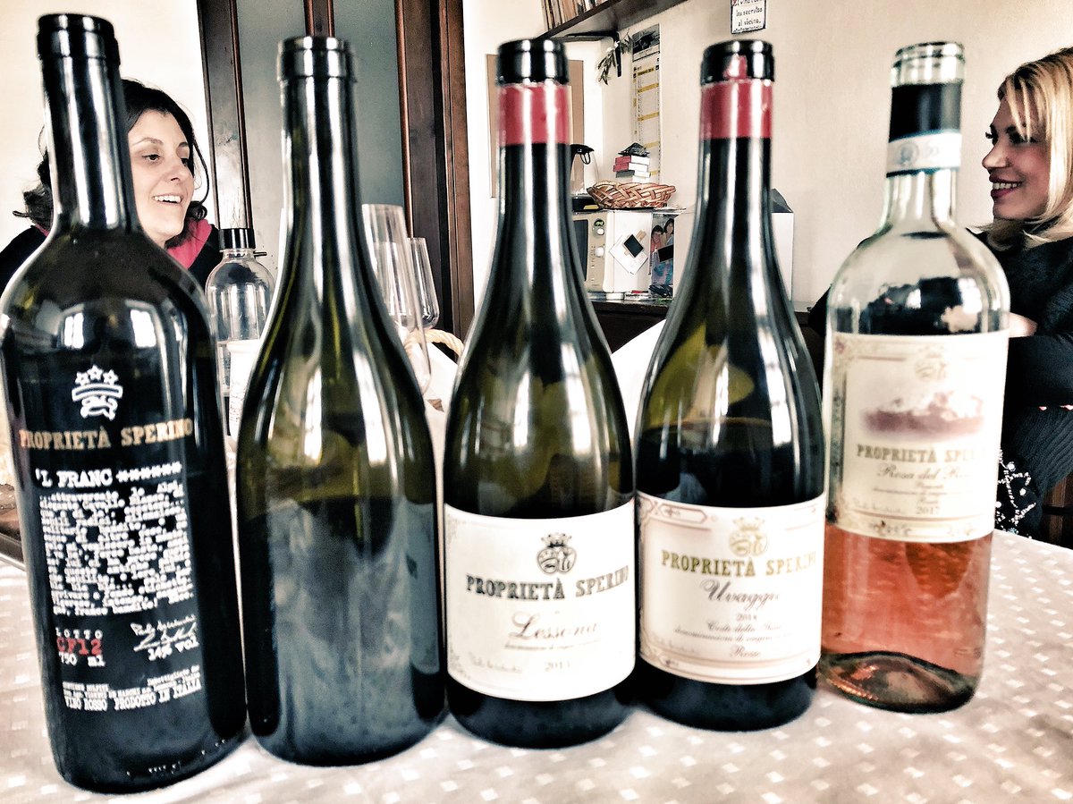 happy faces at the tasting at proprietà sperino, fwiw alto piemonte‘s top producer! 🔝🙌🏻
#nebbiolo #lessona #sperino #altopiemonte #isoleeolena
