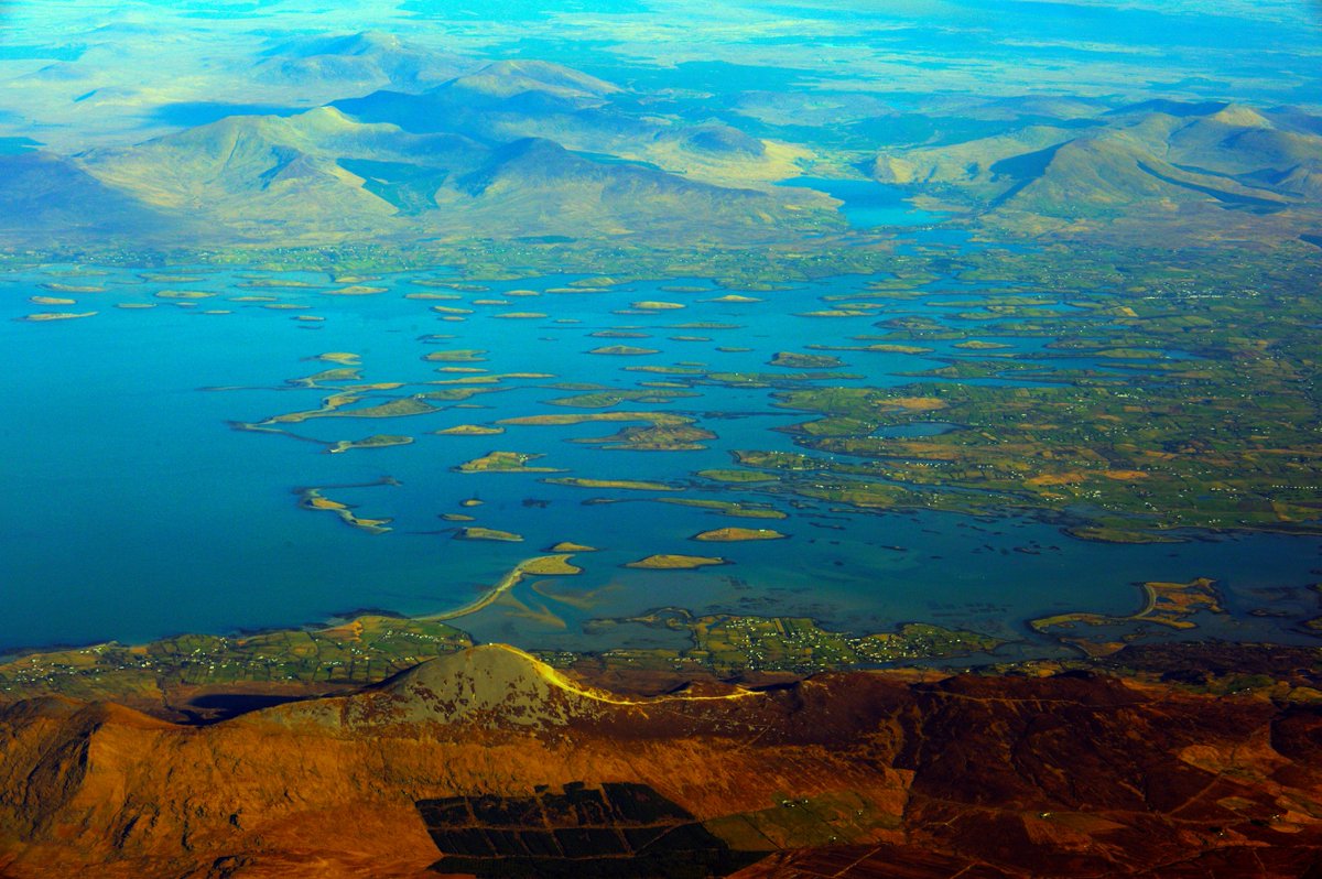 #Wow Cpl Pat O'Meara has an eye for the spectacular and our  #MaritimeSecurity patrols provide plenty of opportunities! #ClewBay  #CroaghPatrick #WildAtlanticWay #StunningIreland