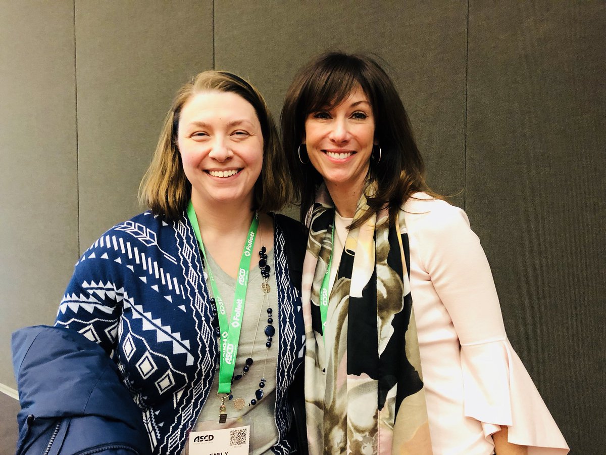DonnellyinFOCUS's tweet photo. When you run into your former students at #ASCD18 SO proud of their leadership. https://t.co/6OX5SlyB6I