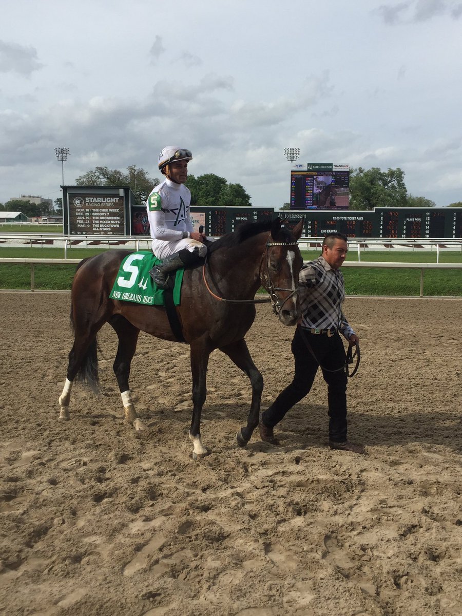 Chinahorseclub's tweet image. Great to see Good Samaritan return in such a dominant display in the G2 New Orleans for our Racing P/Ship. Thanks to Team Mott @Riley_Mott #lasttofirst #qualitycolt