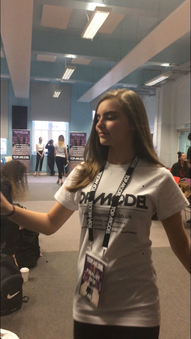 SchKristy's tweet photo. Fitting and rehearsal day only 2 weeks to go #Topmodel finalist #Topmodel2018 #Dreamscancometrue https://t.co/9TE5J16qQp