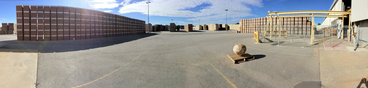 PrendivilleG's tweet image. Warrick Palmateer’s first completed pot for his exhibition ate John Curtin Gallery. It is sitting at the BGC brickworks where he is working as an artist in residence. Unfortunately, it cracked when being transported on a forklift.