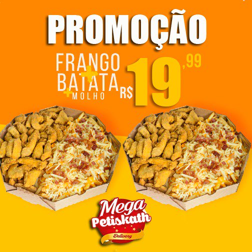 MegaPetiskath's tweet photo. Vem que hoje tem promoção!! https://t.co/DHLPQE6t5g