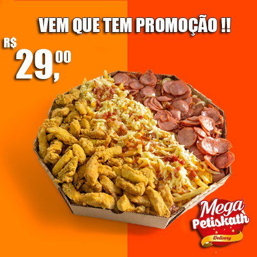 MegaPetiskath's tweet photo. Vem que hoje tem promoção!! https://t.co/DHLPQE6t5g
