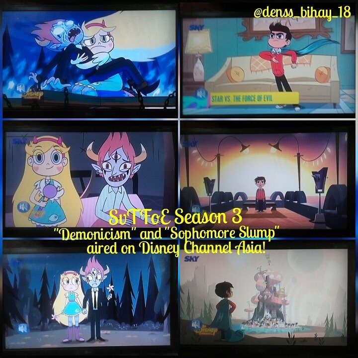 denss_bihay_10s's tweet photo. #SvTFoESeason3 #Demonicism and #SophomoreSlump aired on #DisneyChannelAsia last Friday!! #SvTFoEonDisneyChannel #StarVsTheForcesOfEvilSeason3 #StarVsTheForcesOfEvil #SvTFoE #DisneyChannel #DisneyXD #DB0324 @KierAriel @HeyItsMiggy @carljun_canonoy @MarkEvierettPZ @jaredyatfans https://t.co/JHoxGKh5GP