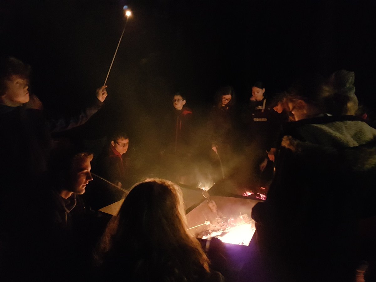 Marshmallows by the campfire #unit63