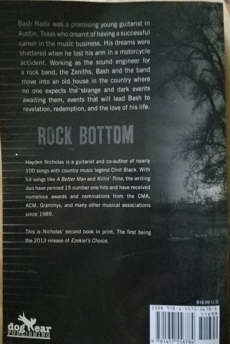 cindyh24681012's tweet photo. Nothing like a good book on a rainy spring day...@HaydenNicholas1 "Rock Bottom" https://t.co/ZhAhrZa4Yj