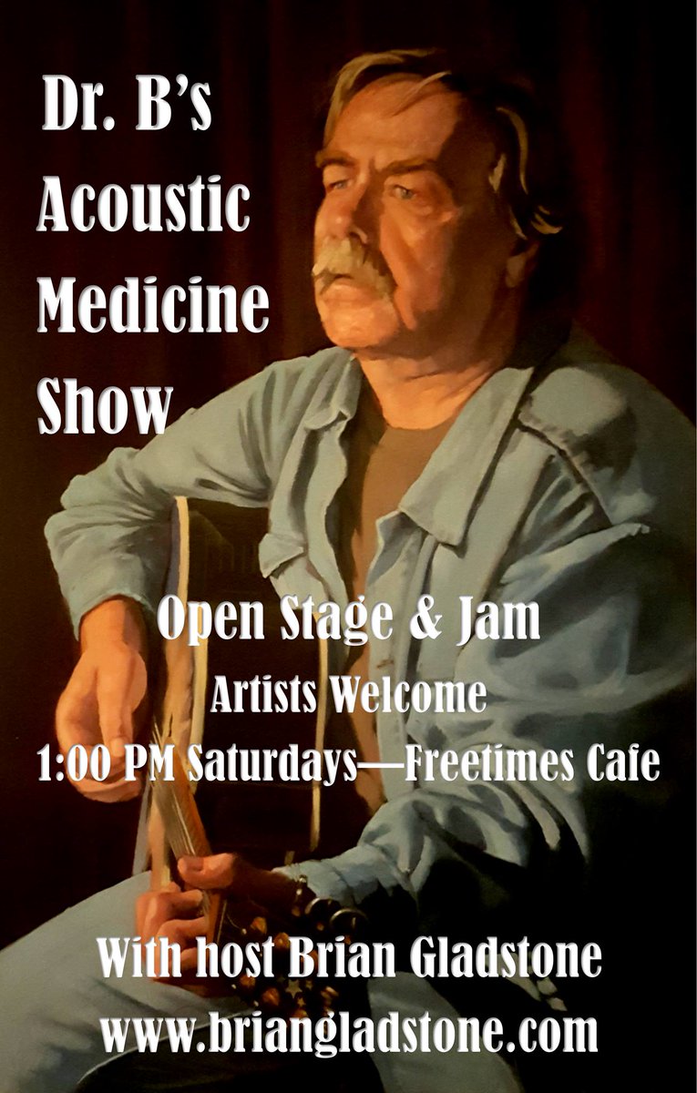 Another fine day of music today at Dr. B's acoustic medicine show at <a href="/FreeTimesCafe/">Free Times Cafe</a> <a href="/BrianGladstone/">Brian Gladstone</a> <a href="/GLENHORNBLAST/">GLEN HORNBLAST</a> <a href="/DavidStoreytv/">David Storey</a> facebook.com/groups/2682029…