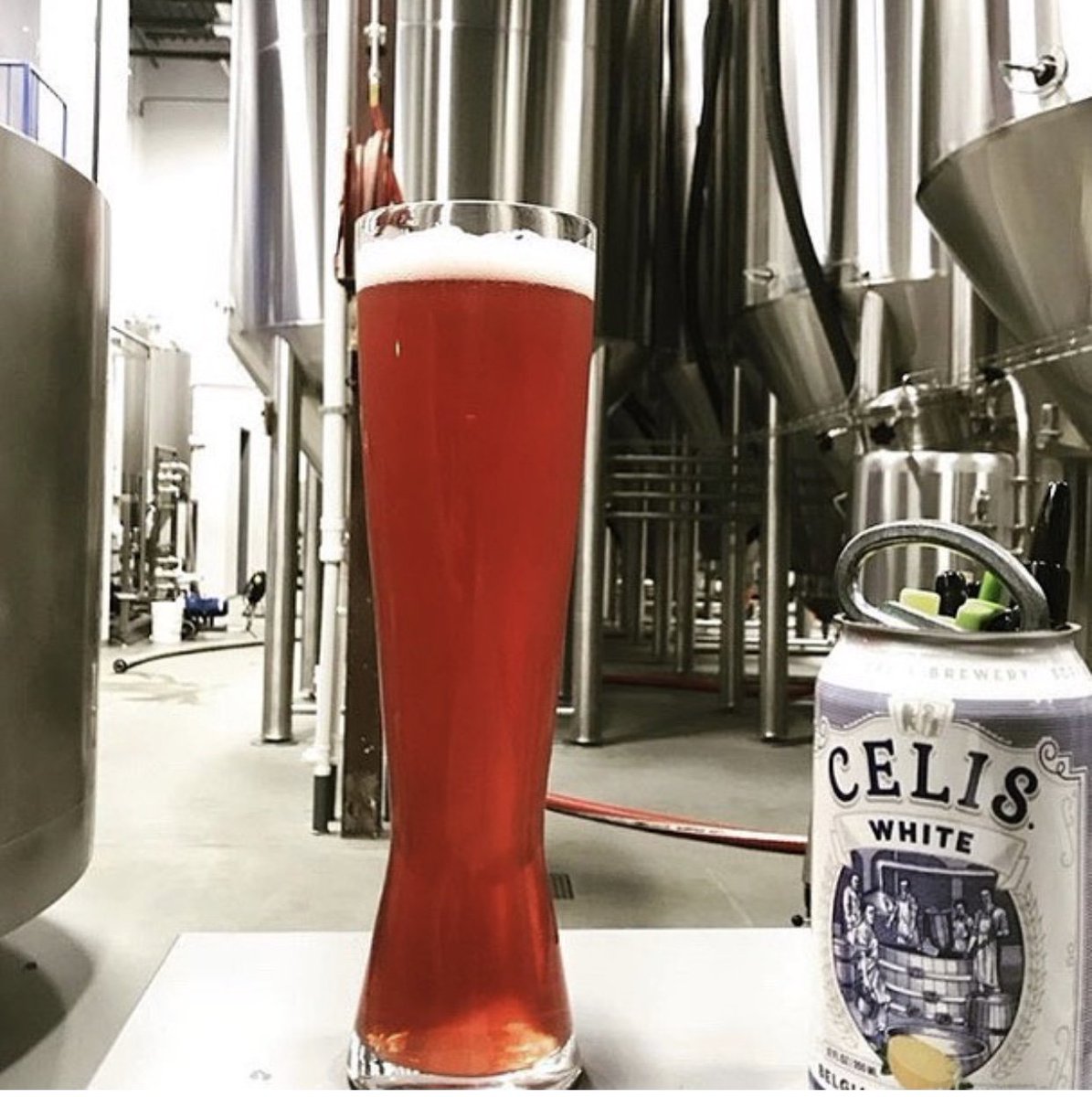 marketambassdor's tweet photo. Celis Brewery has brought back their raspberry beer and we are berry happy. π» PC #celisbrewery #punny #Celisbrewery #texasbeer #austin #localtexas #locallove #beer #beerdrinking #weekend #saturdayvibes https://t.co/qJgjt1Ait4