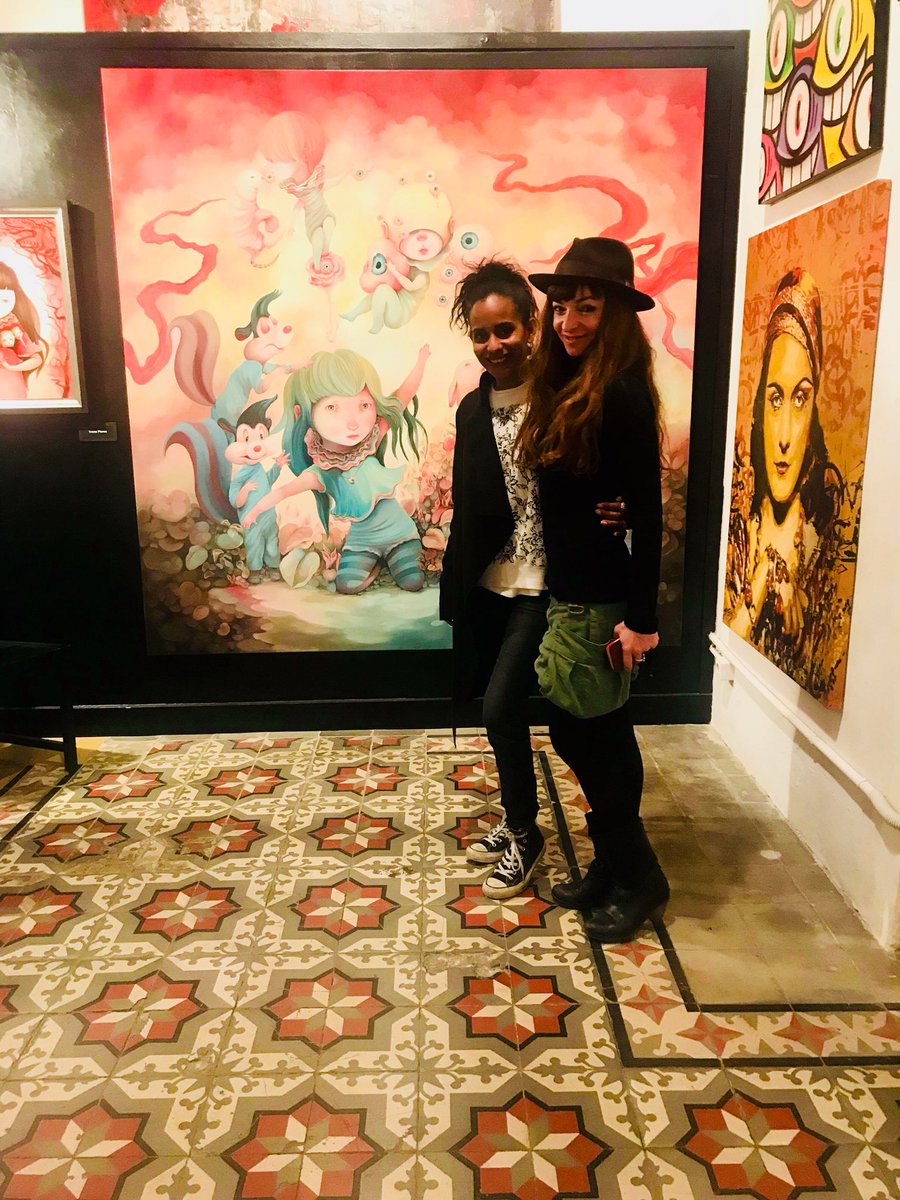nataliadsingh's tweet photo. Credibilidad Callejera by @jlocasrap01 @ivanaflores.art en @baseelements #jloca #ivanaflores #art #baseelements #baseelementsgallery #graffiti #barcelona #streetart #gallery #picoftheday #beautiful #paint #expression https://t.co/eds41qYYM9