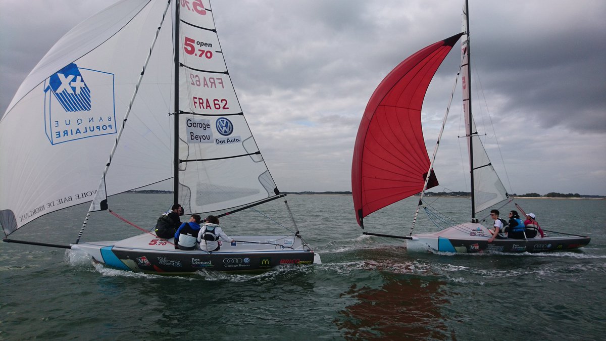 GLecleach's tweet photo. J-6 pour les finistériens engagés au spi ouest France série open 570 #cdv29 @coadoujean @spiOF#open570 @CatHobie @SNTrinite @CDVoile29 https://t.co/AQlHWkRLwx