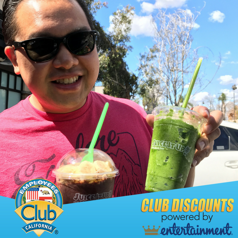TheCLUBofCA's tweet photo. Summy Lam, Director of Marketing at the Club, decides to 'Juice It Up' in Glendora & saves 10% off his total order at the same time!
#ClubEntDiscount #ClubDiscounts #ClubCoupons
https://t.co/k6ulUwxHyv https://t.co/U2CvAzsqyY
