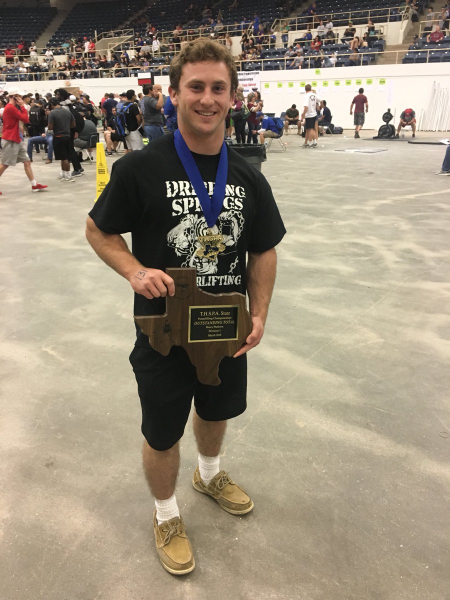 MarteJr's tweet image. Matthew Hemphill 181lb class State Champion! To make it even better he won best overall lifter on the heavy platforms!!!!