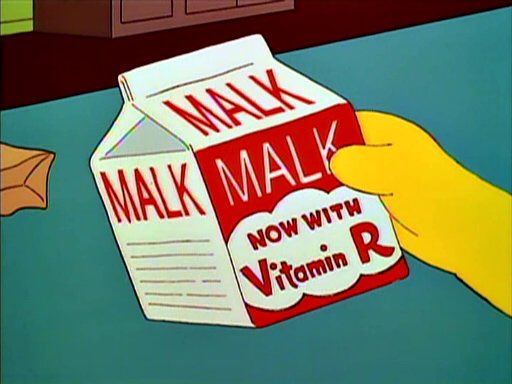 jennzahling's tweet photo. Malk is real and I found it! #simpsons @TheSimpsons #thesimpsonsdiditfirst. https://t.co/DnOasMuarc