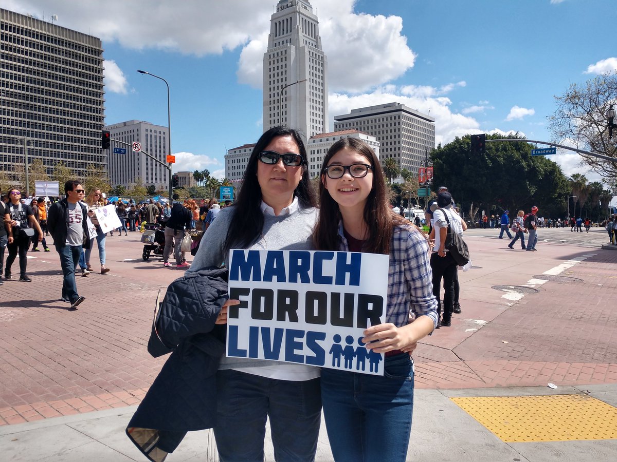 pjsouders's tweet photo. Hello LA!
#MarchForOurLives https://t.co/GiXbS5tFnA