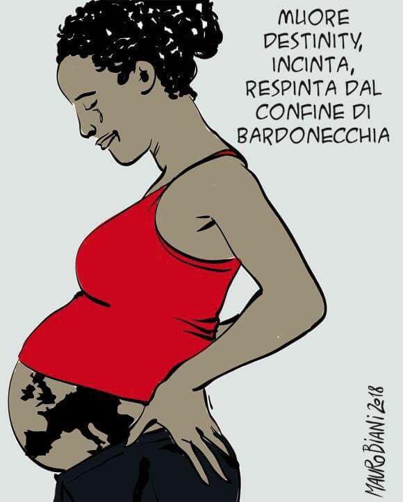 Mac250172's tweet image. #Destinity #Umani privi di #Umanità 
“L’hanno lasciata alla stazione di Bardonecchia, nella notte, nonostante il pancione di sei mesi”