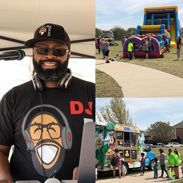 djdamedfw's tweet photo. Thank you to the Virginia Hills HOA for having me out today for The Spring Event. Had a great time and I’m looking forward to the next event.  S/O to  @AnchorChurch in Mckinney for volunteering to make this such a great event. And I cant forget to S/O my… https://t.co/xj0xFVtqhr https://t.co/EonJ4Qy3z0