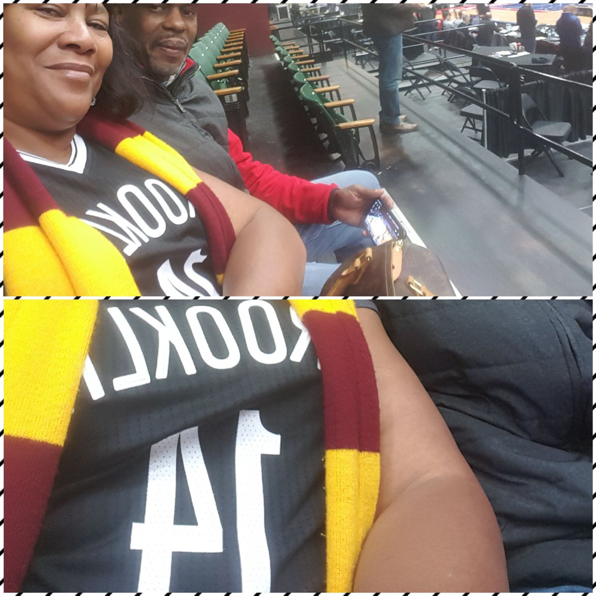 queenofthepac46's tweet image. Representing the @RamblersMBB in Grand rapids Michigan watching @MDLU35 and @LongIslandNets play for the play offs push #GONETS #GORAMBLERS