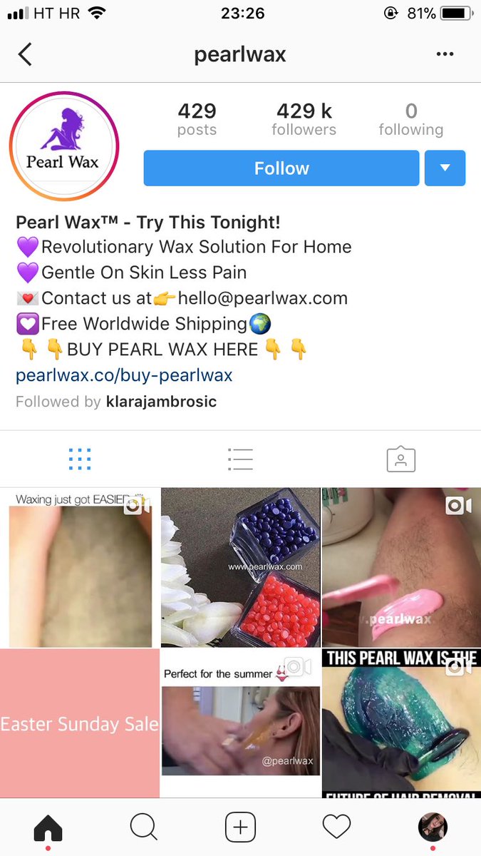 ornahcameron's tweet photo. Has anyone bought anything from pearl wax? @pearlwax_com https://t.co/cWUynKciHO