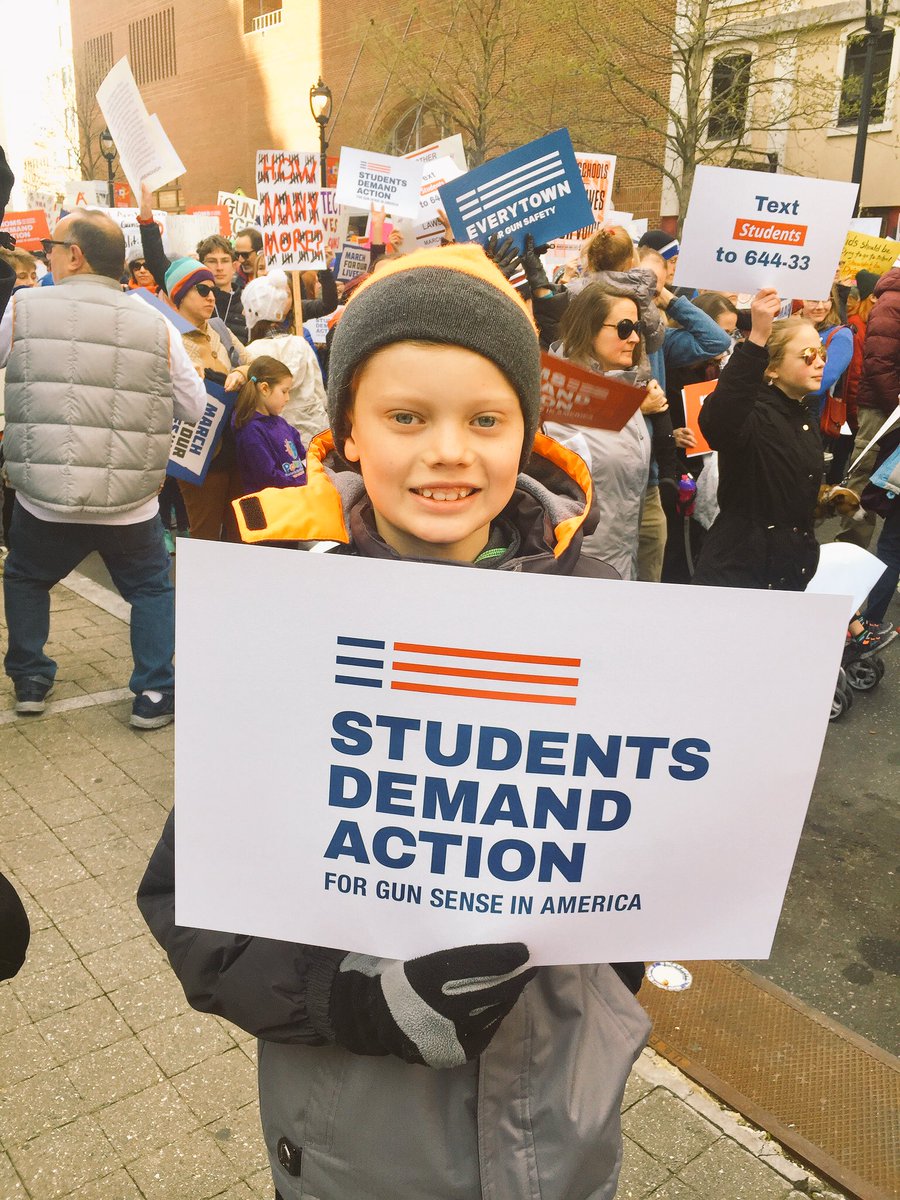 MegMirandaBST's tweet photo. Teaching my children to have a voice and be the change. What an incredible day. #enough @MomsDemand @AMarch4OurLives https://t.co/gcmUaKcTBZ