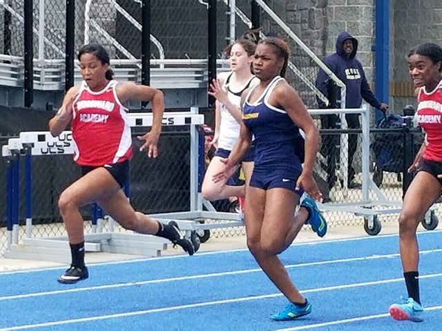 GwayAthletics's tweet photo. Varsity Track &amp; Field: Girls 4x100 team of Joy Rutledge, Isabel Mouer, Jane Ellis Brown &amp; Jayla Brown broke a 20 year old school record at 52.65 at the Metro Atlanta Championships! @gallowayschool https://t.co/uMsZwW2HUK https://t.co/XaSWTqsxUq