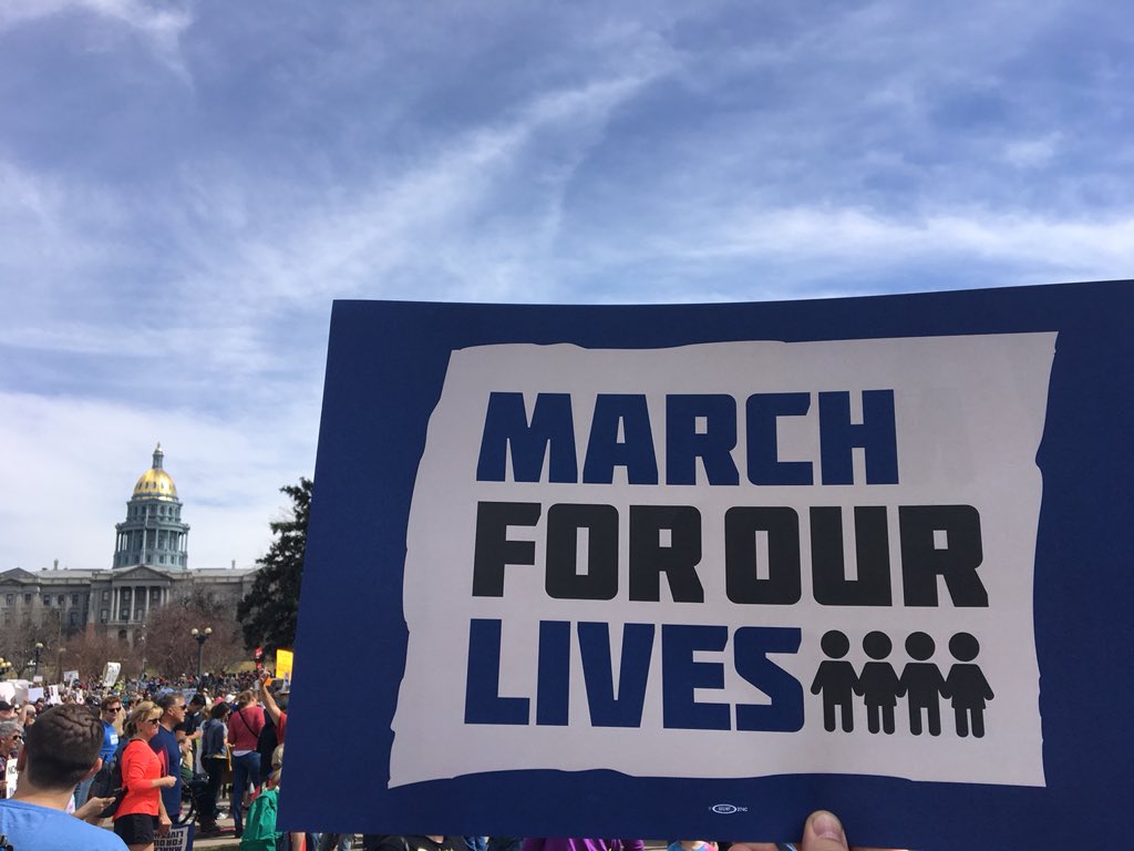 JasonTreButler's tweet image. Marching for common sense #mfolcolorado