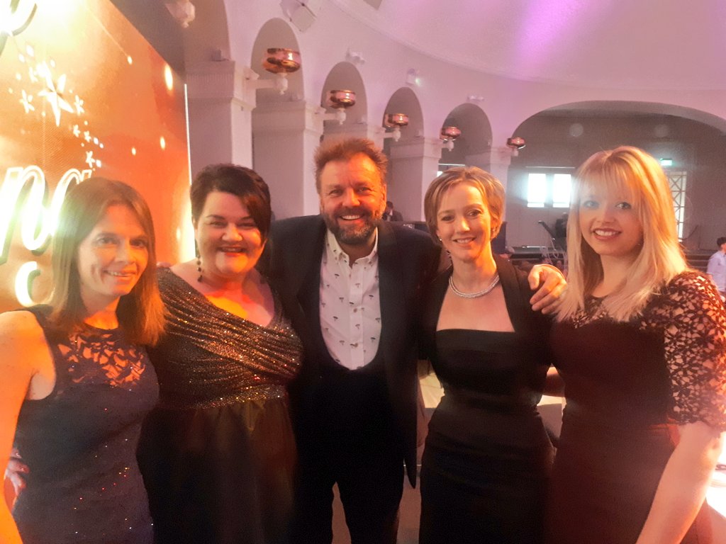 theemmabritton's tweet photo. Fantastic time being a judge for @WHCHospice tonight at #StrictlyFunDancing! Congrats to all the contestants & the winners John & Sarah. Amazing amount of money raised! Top hosting by @TVMartinRoberts X https://t.co/zom92iKXnb