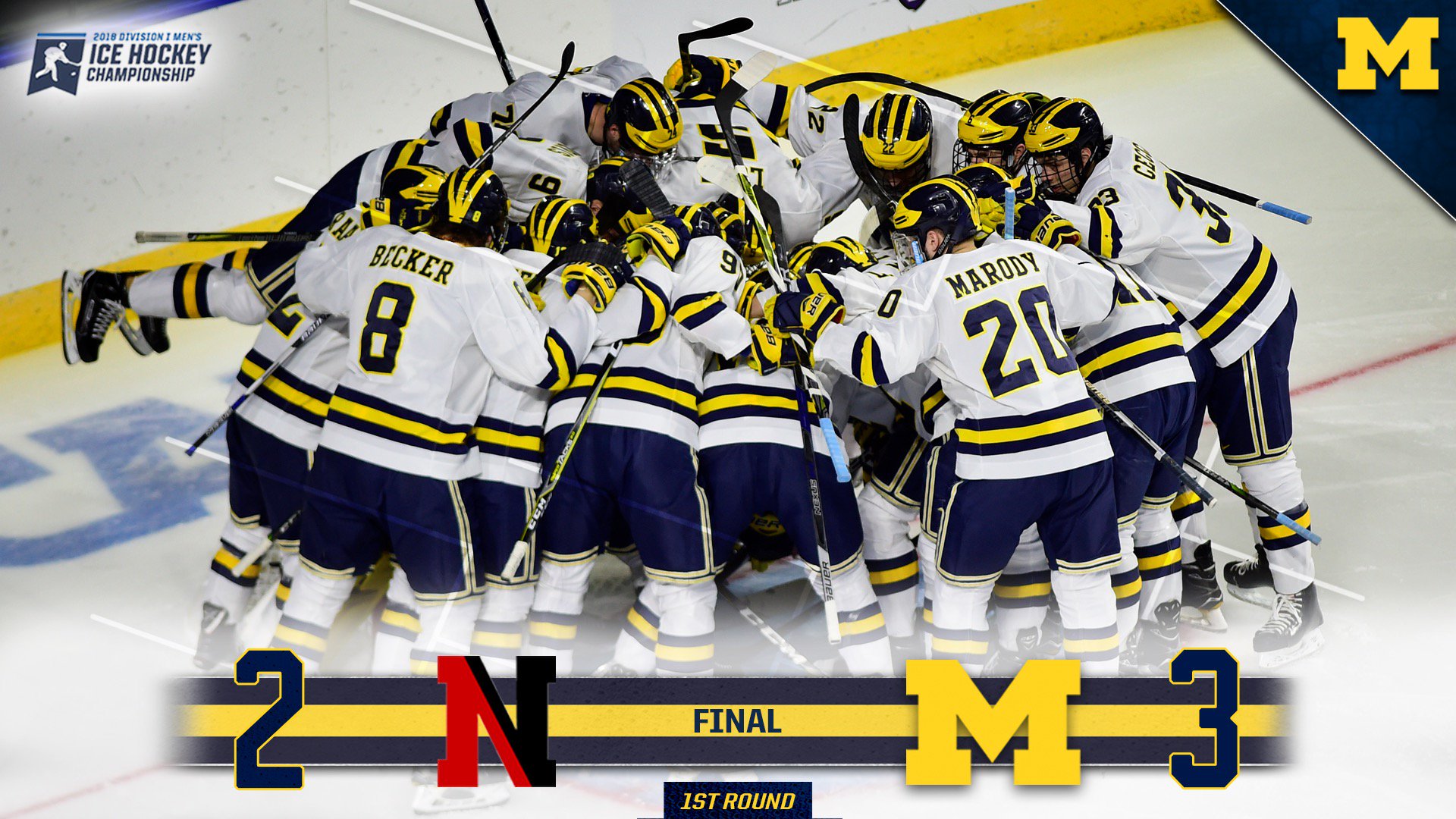 Michigan Hockey on X: Michigan WINS! #GoBlue〽️  / X