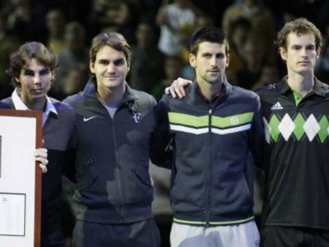 GeorgeSpalluto's tweet photo. Era dal torneo di Parigi Bercy 2004 che ai sedicesimi di un Masters 1000 non arrivava neanche uno tra Federer, Nadal, Djokovic e Murray. Nessuno dei 4 vi partecipava. Sono trascorsi 119 Masters 1000... https://t.co/SgndK7Mdly