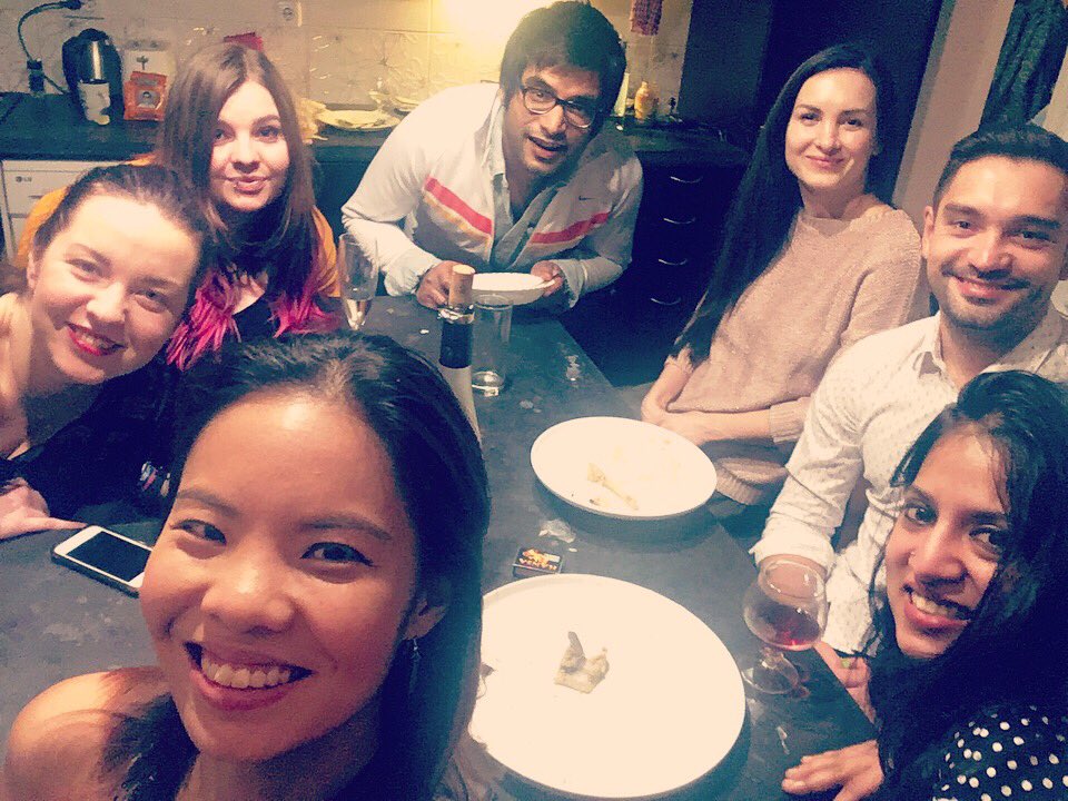 nikki_adt's tweet photo. The best #SaturdayNight I've had in #Tallinn so far was spent doing a #RunningDinner event! Such an awesome night of #food, fun and great company with my lovely team #foodporn. 😍🙌🏼😋 #foodie #NikkiInEstonia https://t.co/diCfJdl3EQ