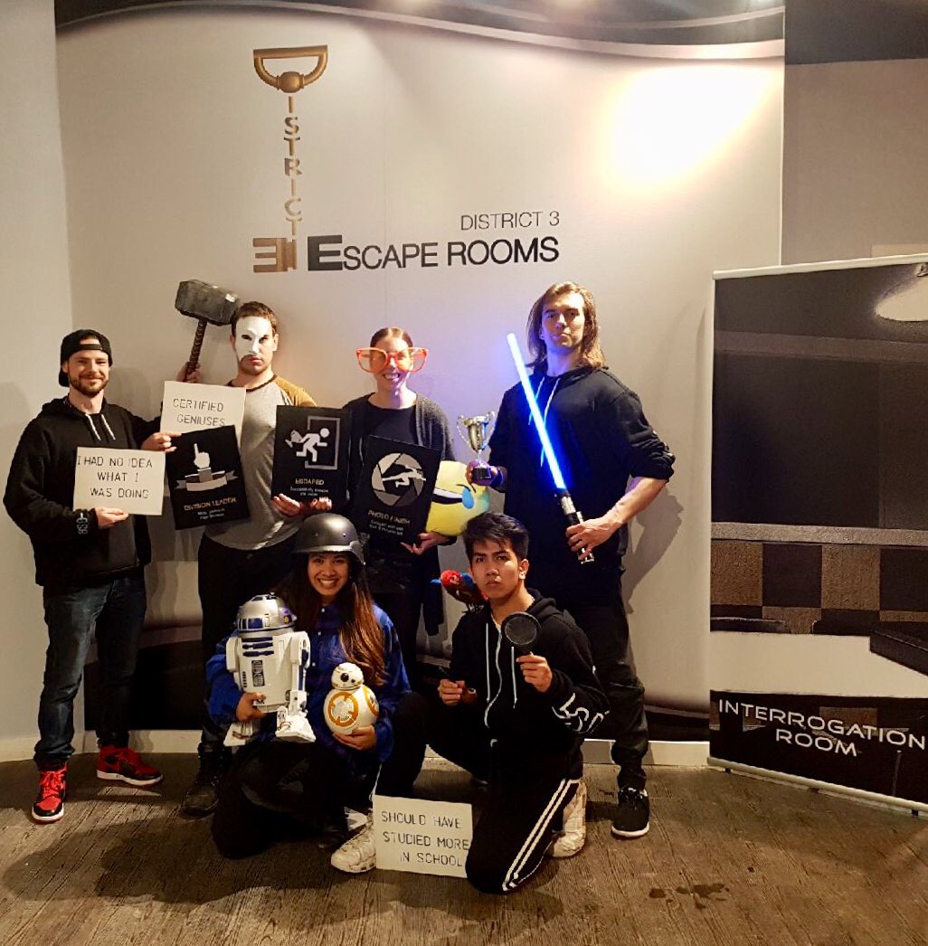 District3Escape's tweet photo. “Let’s Go Flo” had a great comeback at the end to narrowly escape the Interrogation Room!  What a finish, to lead the new Saskatoon Division.

77 points, 59:01, 3 Achievements, 2 Hints

#tourismsaskatchewan #tourismsask #regina #district3escape #yqr #letsgoflo https://t.co/js2J1nhWiK