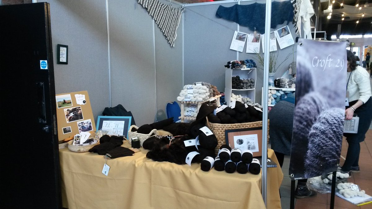 Bit late sorry but this was our stall <a href="/edinyarnfest/">EdinYarnFest</a> last weekend. Thanks to all who stopped by to say hello and buy yarn
