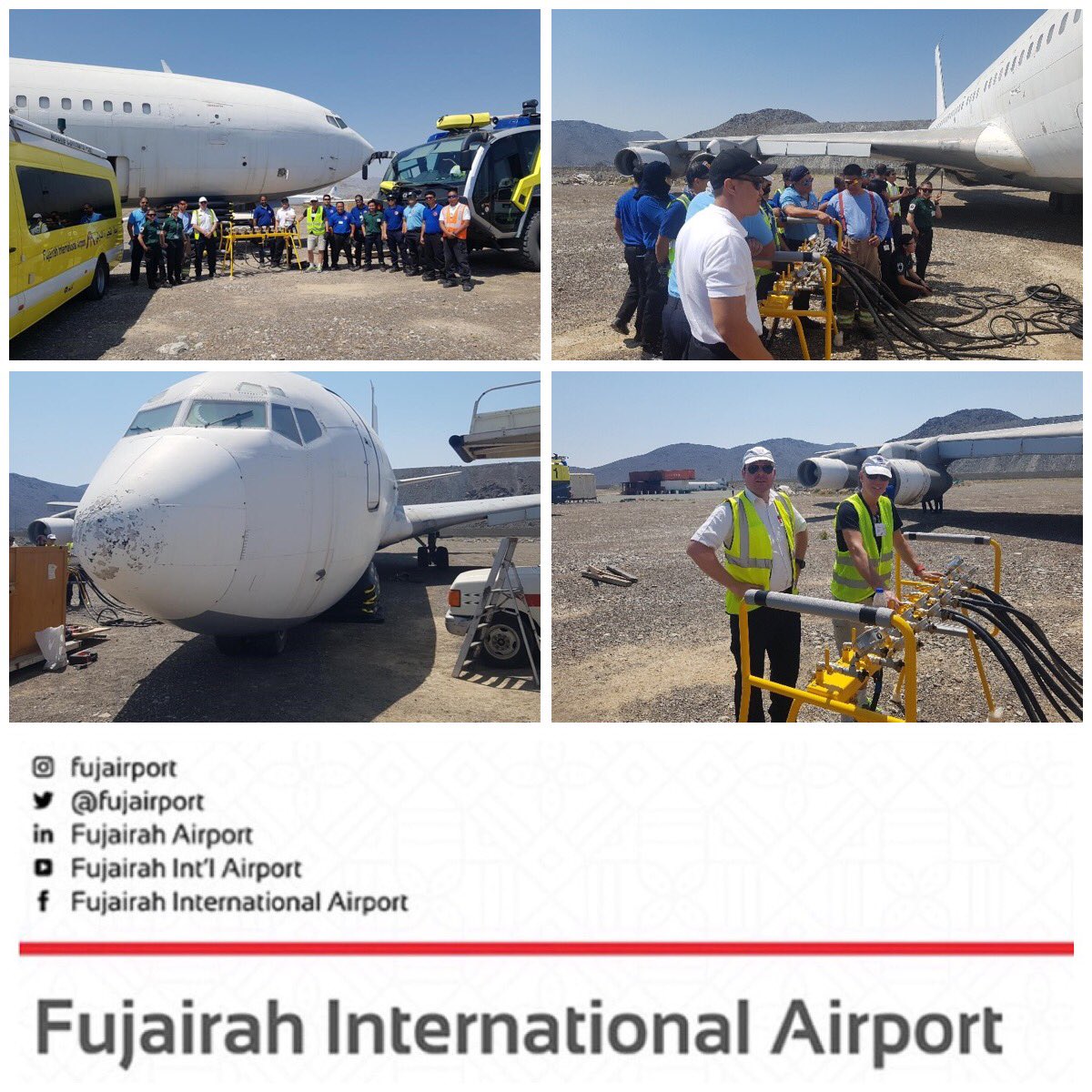 Fujairah Airport on Twitter "March 22nd, 2018, the FIA Rescue Fire