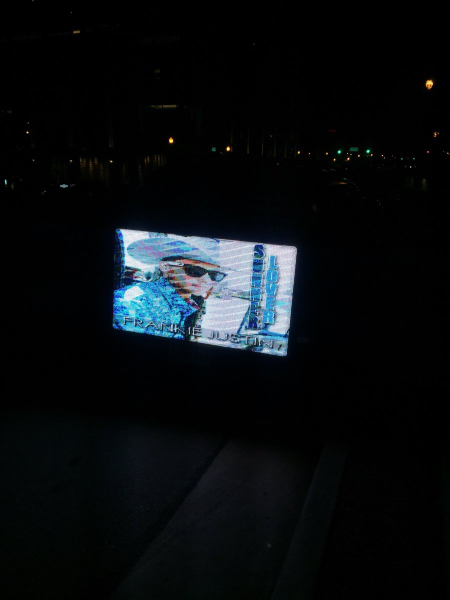 FRANKIEJUSTIN1's tweet photo. @Randy_Rich72 of @NashMusicGuide had the cover of my single, Summer Lover, cruising down the streets of Nashville! It was crazy to see this on the street! Meant the world Randy! #nashmusicguide https://t.co/ZCCII1sDoQ