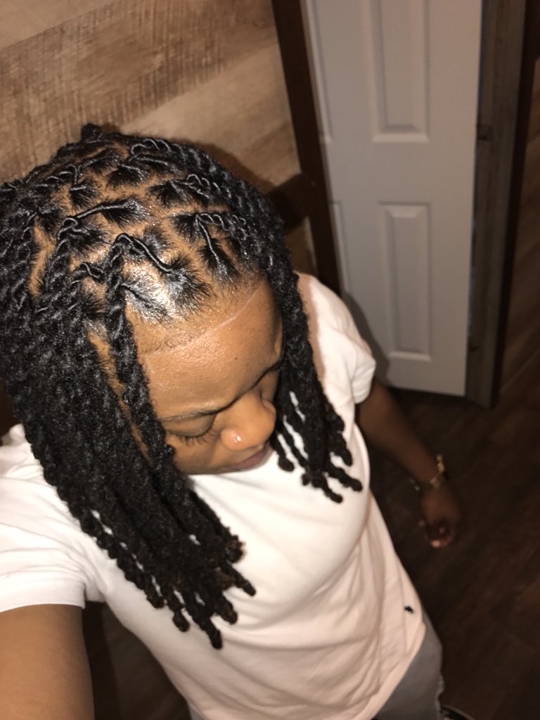 NumbThePain's tweet photo. Some of my favorite hair moments. #LocAppreciationTweet 🌱 2016, 2017 &amp; 2018. https://t.co/I7sg2XJJma