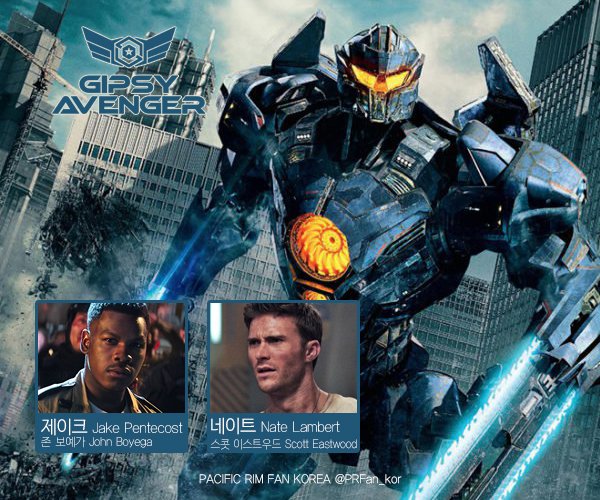 <퍼시픽림 : 업라이징>주요 배역/캐스트 🤖예거 별 파일럿 리스트 집시 어벤저 - 제이크, 램버트 브레이서 피닉스 - 아마라, 빅토리아(aka 빅), 진하이...