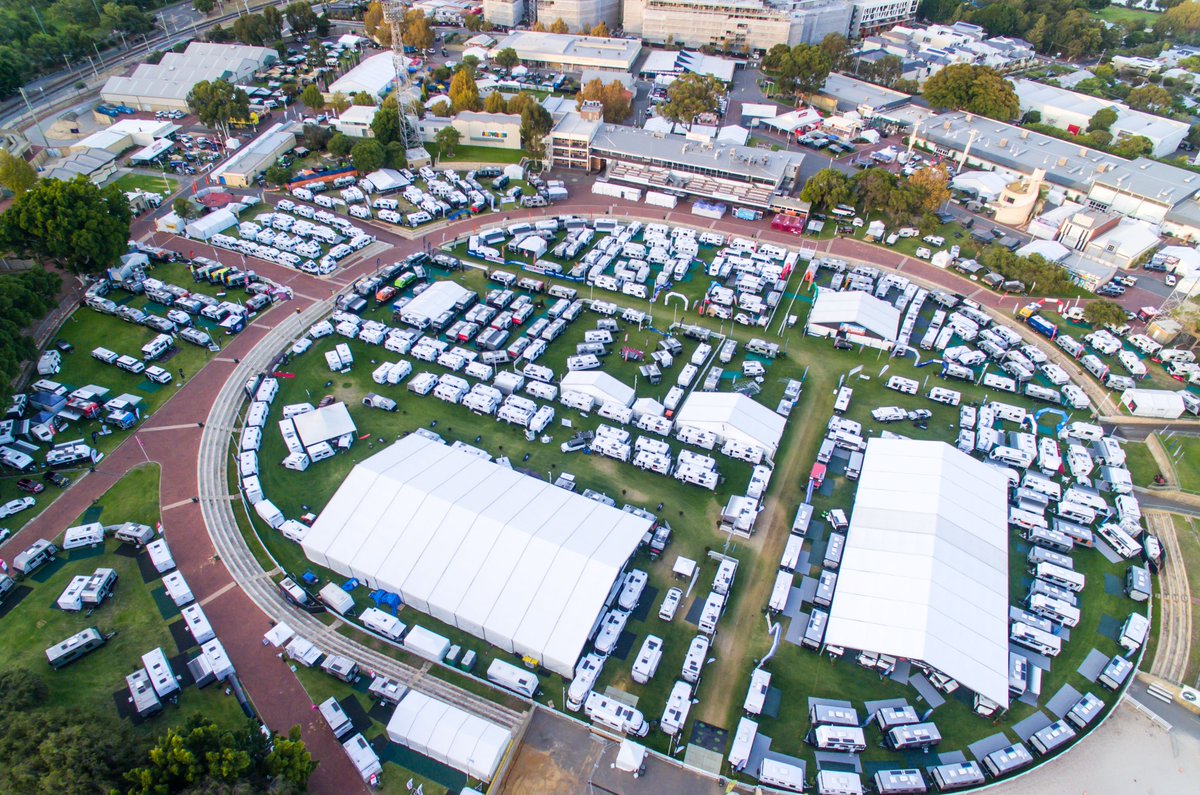 PerthCCShow's tweet photo. We are all ready for the final day of the RAC Perth Caravan & Camping Show! #PerthCCShow18 https://t.co/0u3t0rGl9s