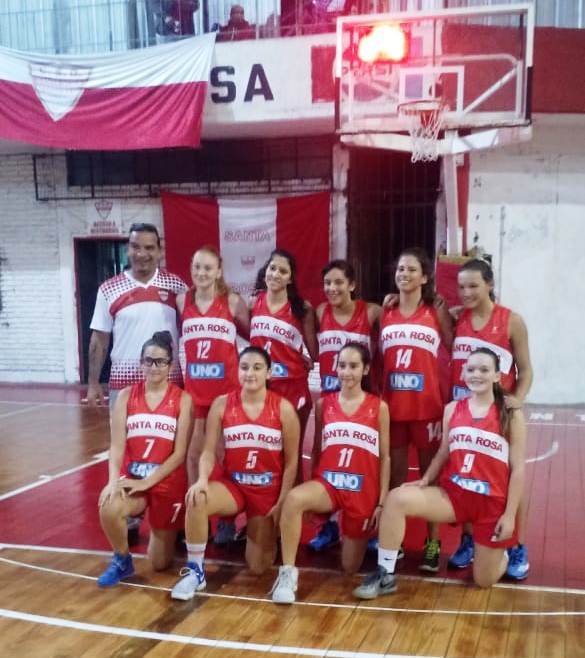 #FemeninoU15 <a href="/Santarosabasket/">SantaRosaOficial</a> 38 <a href="/AlmaBasquet/">Alma Juniors Basquet</a> 27 (23-18) #Fecha2
