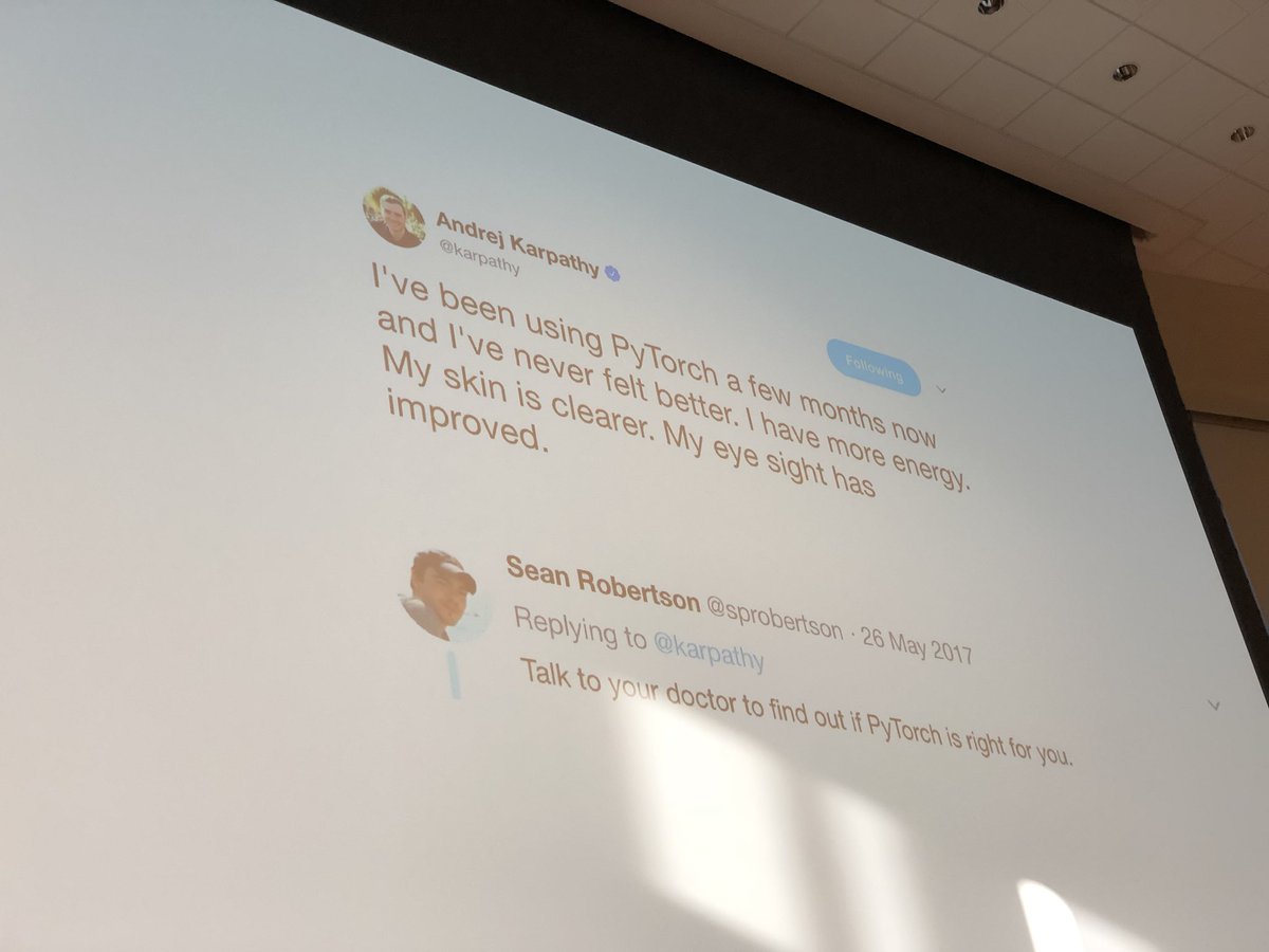 ChiefScientist's tweet photo. ONNX to interoperate #DeepLearning frameworks #scaledmlconf https://t.co/3aEgMNP3mb