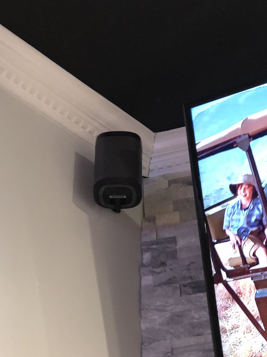 TechIntegr's tweet image. Little Sonos today wall mount was awesome...