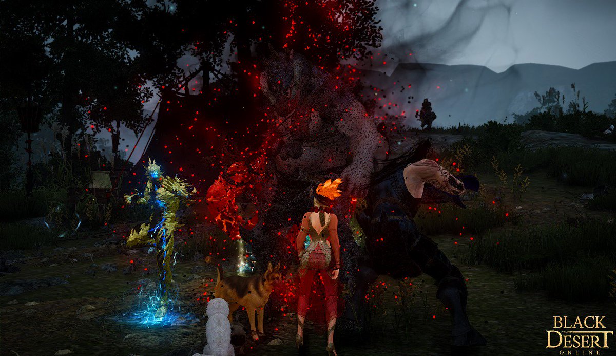 LudlowSigyn's tweet photo. πππ‘οΈβοΈGood evening! Saturday scroll boss day. Guild Sarcofago !!! π‘οΈπ‘οΈππ#BDO #blackdesertonline #blackdesert #mmo #pcgaming #gaminggirls #witchbdo #witch #paisagem https://t.co/uTwEytO6Km