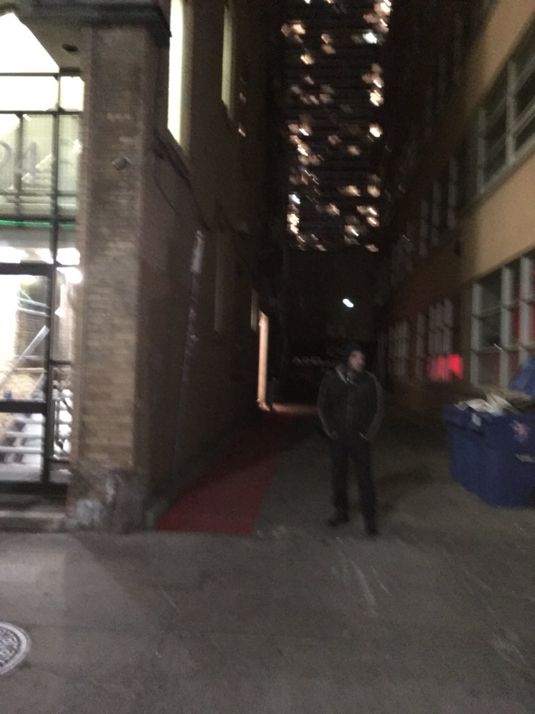 Adelaide Hall shoe tonight! Entrance around back.