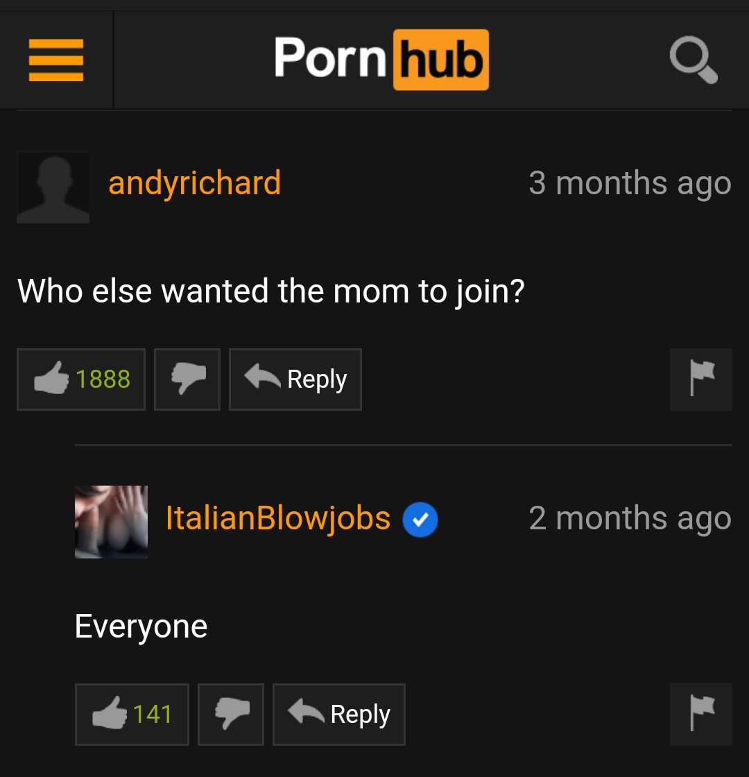 PhilTheRealDeal's tweet photo. Almost 2k ppl wanted the Mom to join #PornComments https://t.co/ykHw0BVVqR