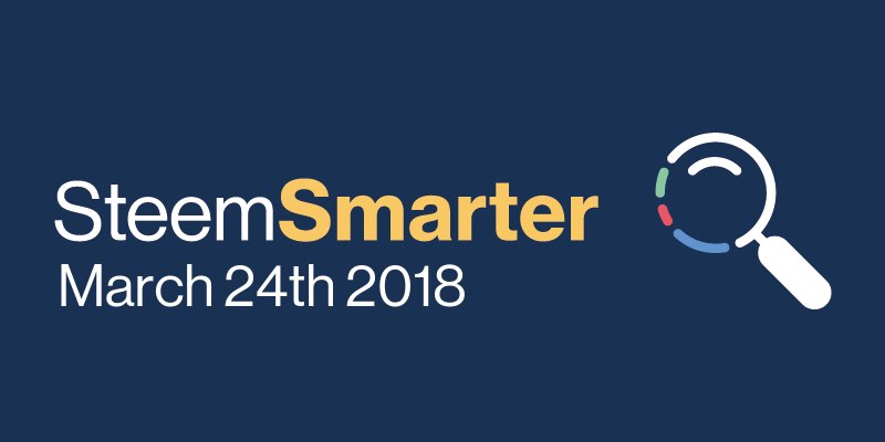 steemsmarter's tweet photo. #Steem #Blockchain Daily Report for March 24th 2018 - https://t.co/9VVXgRYNhD https://t.co/d69eSQPYk7